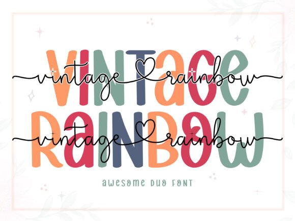 Download Vintage Rainbow - Rainbow Collection