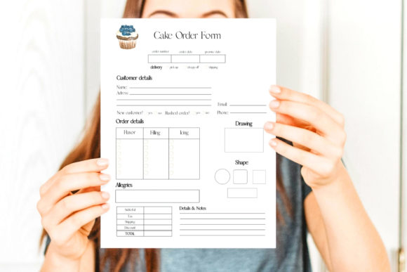 Download Cake Order Form Template, Bakery Order - Form Collection