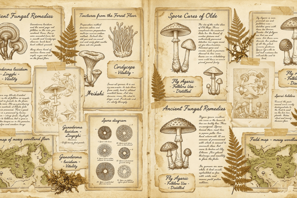 Download Vintage Beige Ephemera Collage - Collage Collection