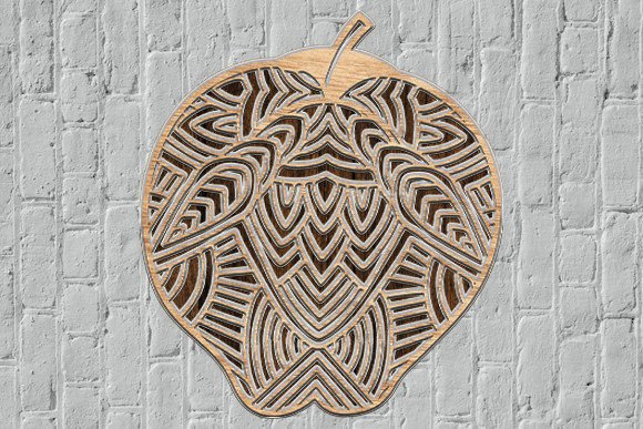 Download Laser Cut Multilayer Fruit SVG - Premium Resources