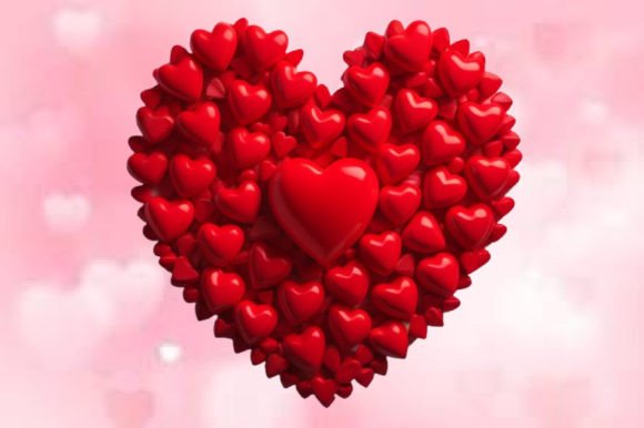 Download Valentine Heart Shape Illustrations - Premium Bundle